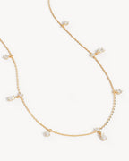 Yellow Gold Vermeil No Rain, No Flowers Choker