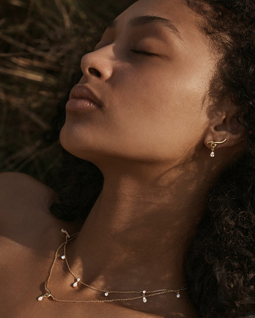 Yellow Gold Vermeil Entwined With You Necklace