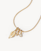 Yellow Gold Vermeil Begin Again Necklace