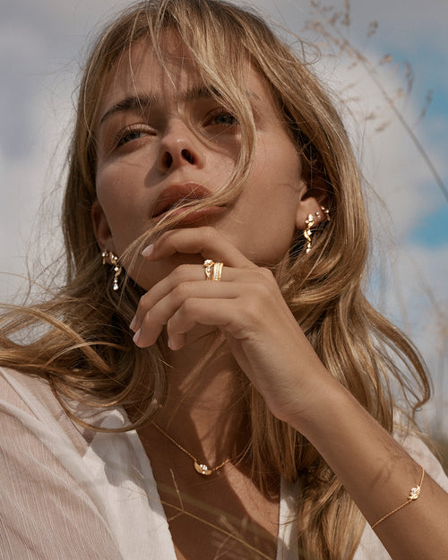 Yellow Gold Vermeil Through the Seasons Necklace