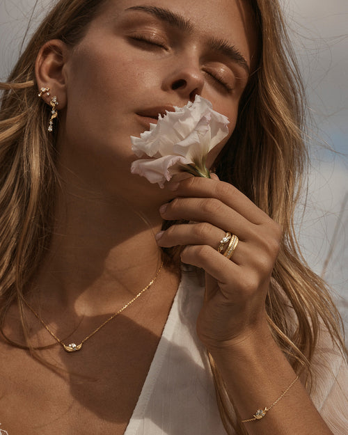 Yellow Gold Vermeil Through the Seasons Necklace