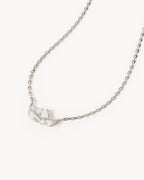 White Gold Vermeil Through the Seasons Necklace