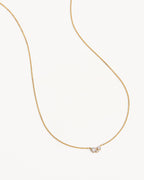 Yellow Gold Vermeil Whispers of Love Necklace