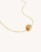 Yellow Gold Vermeil Trust Spinning Meditation Necklace