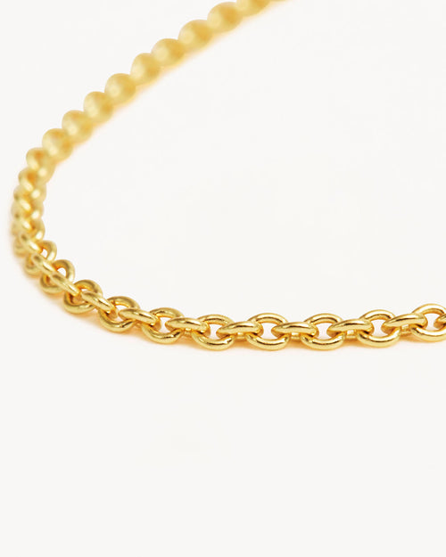 Yellow Gold Vermeil 18" Fine Rolo Chain Necklace