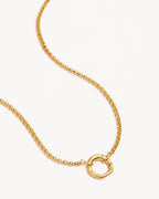 Yellow Gold Vermeil Horizon Annex Link Necklace