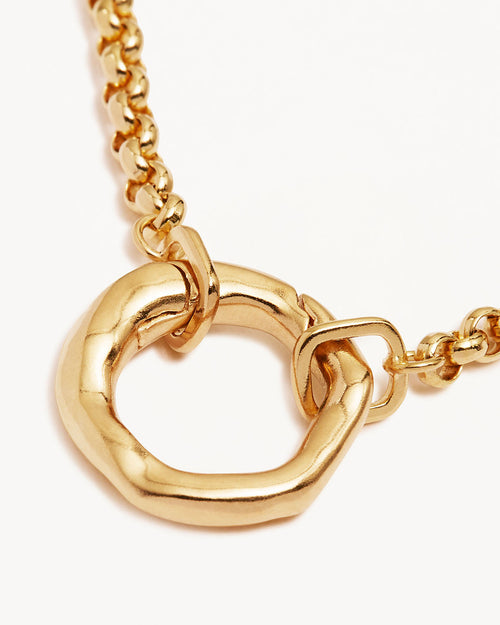 Yellow Gold Vermeil Horizon Annex Link Necklace