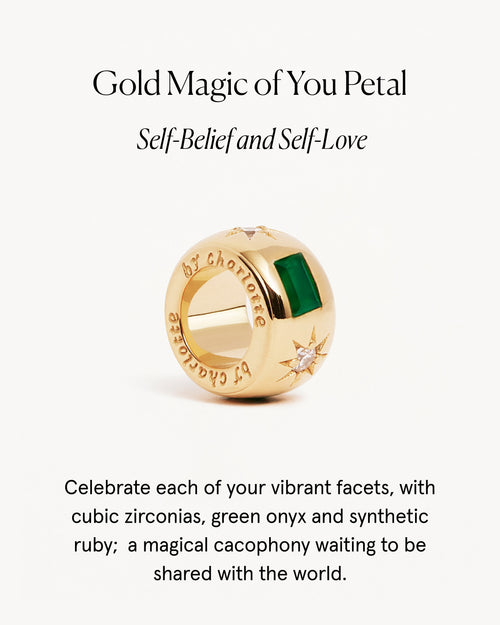 Yellow Gold Vermeil Magic of You Petal Charm