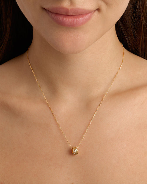 Yellow Gold Vermeil Intertwined Petal Charm