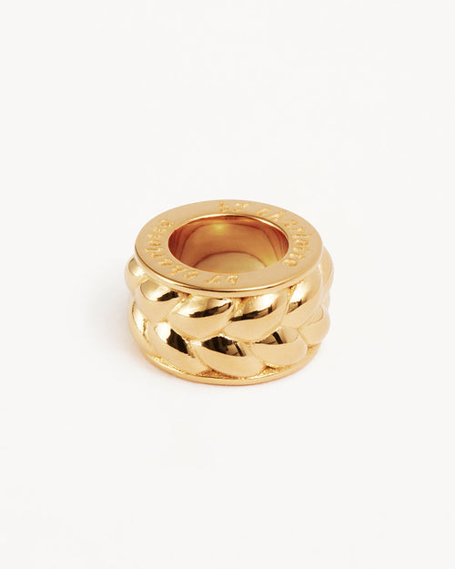 Yellow Gold Vermeil Intertwined Petal Charm