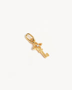 Yellow Gold Vermeil Key to My Heart Pendant