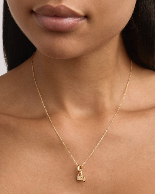 Yellow Gold Vermeil With You Always Petal Charm