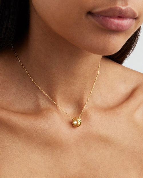 Yellow Gold Vermeil With Love Petal Charm