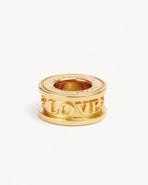 Yellow Gold Vermeil With Love Petal Charm