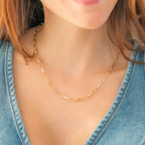 Paradiso Paperclip Chain Necklace