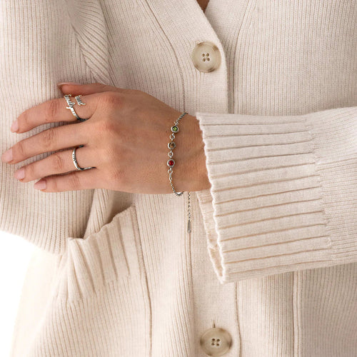 Personalized Birthstone Bracelet