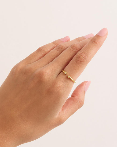 Yellow Gold Vermeil Wish Ring