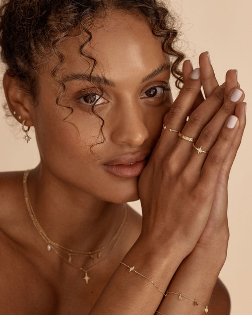 Yellow Gold Vermeil Starlight Ring