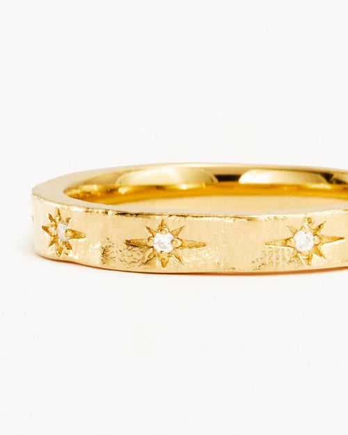 Yellow Gold Vermeil Stardust Ring