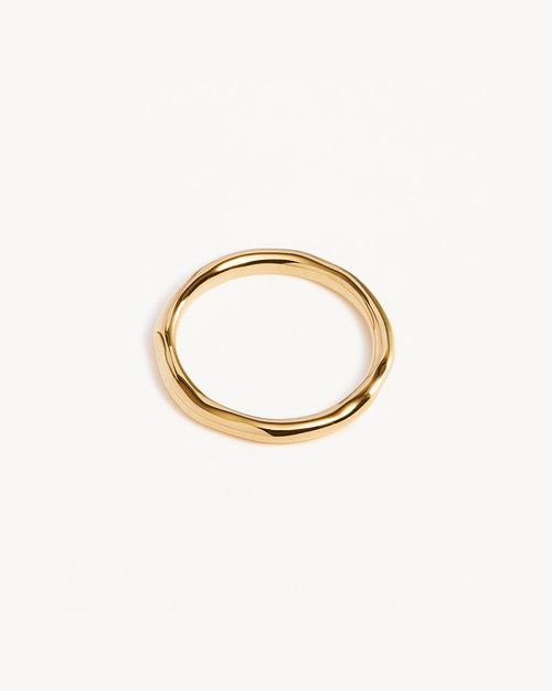 Yellow Gold Vermeil Lover Thin Ring