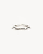 White Gold Vermeil Lover Thin Ring