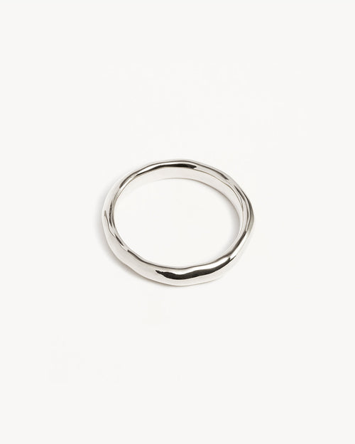 White Gold Vermeil Lover Medium Ring