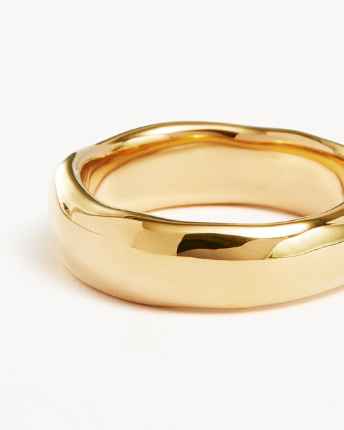 Yellow Gold Vermeil Lover Bold Ring