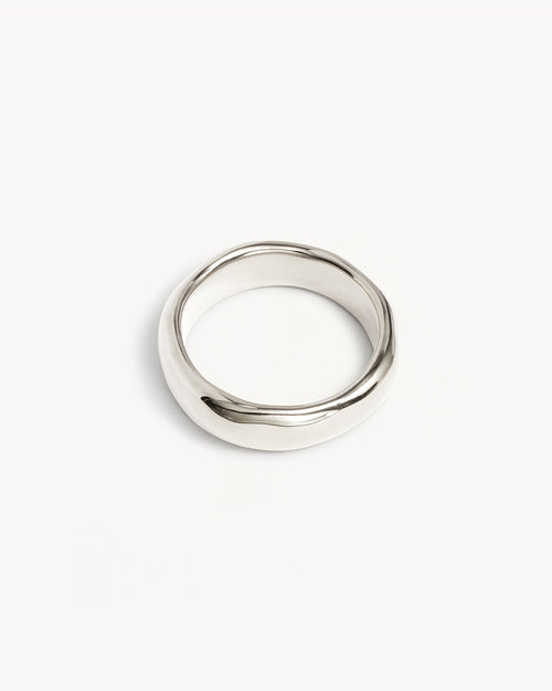 White Gold Vermeil Lover Bold Ring