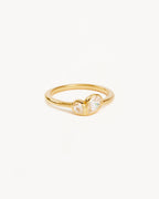 Yellow Gold Vermeil Adored Ring