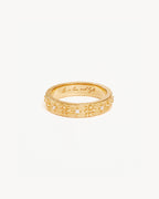 Yellow Gold Vermeil Live in Grace Ring