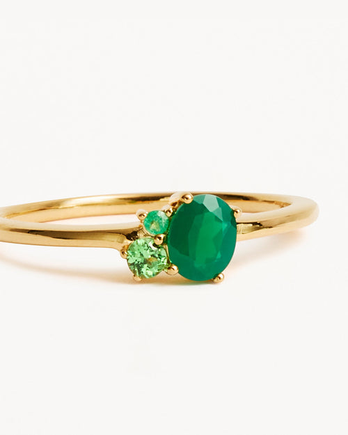 Yellow Gold Vermeil Kindred Birthstone Ring - May