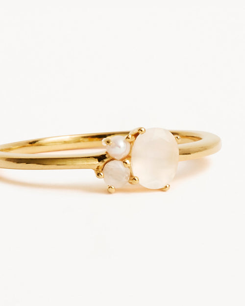 Yellow Gold Vermeil Kindred Birthstone Ring - June