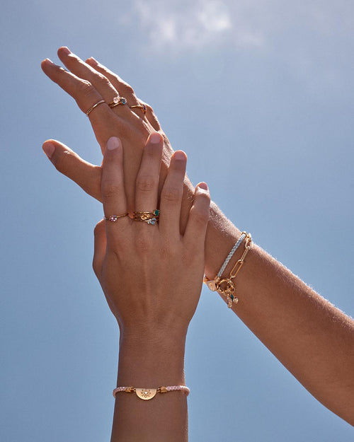 Yellow Gold Vermeil Kindred Birthstone Ring - June