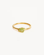 Yellow Gold Vermeil Kindred Birthstone Ring - August