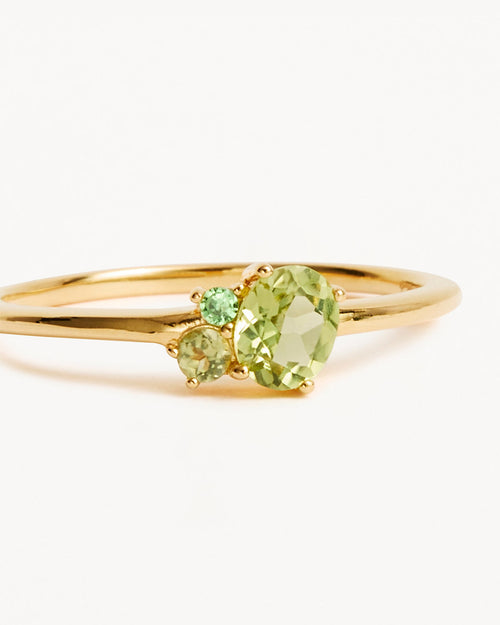Yellow Gold Vermeil Kindred Birthstone Ring - August