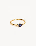Yellow Gold Vermeil Kindred Birthstone Ring - September