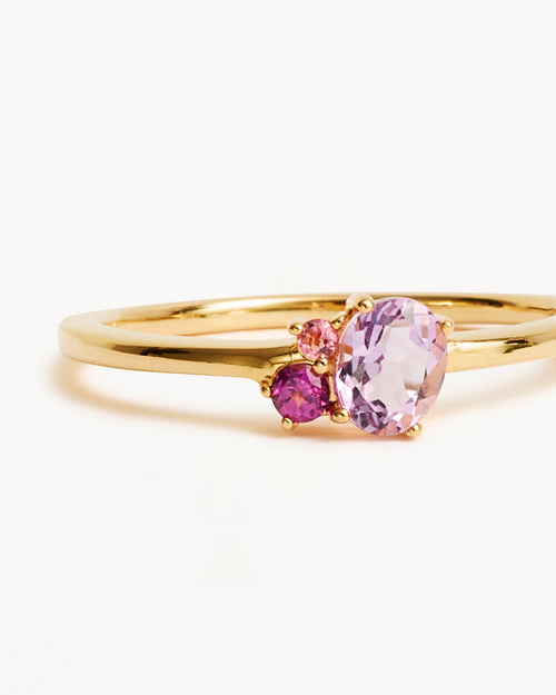 Yellow Gold Vermeil Kindred Birthstone Ring - October