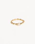 Yellow Gold Vermeil Lucky Eye Ring