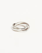 White Gold Vermeil Now and Forever Ring