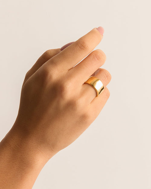 Yellow Gold Vermeil Muse Ring
