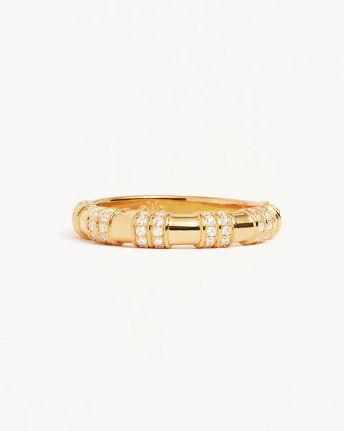 Yellow Gold Vermeil Shine Bright Ring