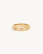 Yellow Gold Vermeil Infinite Light Ring