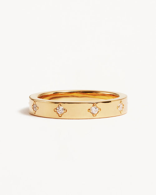 Yellow Gold Vermeil Infinite Light Ring