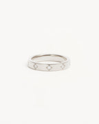 White Gold Vermeil Infinite Light Ring