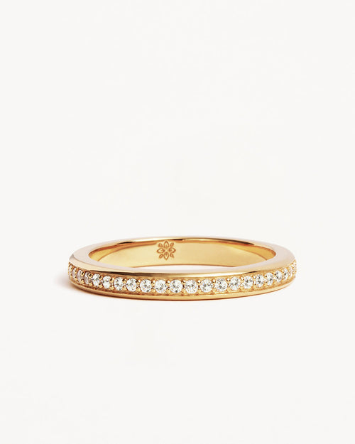Yellow Gold Vermeil With Love Ring
