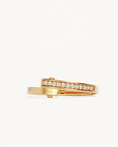 Yellow Gold Vermeil Connection Ring