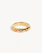 Yellow Gold Vermeil Bloom With You Lotus Ring