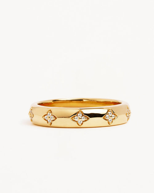 Yellow Gold Vermeil Bloom With You Lotus Ring