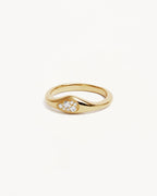 Yellow Gold Vermeil Ocean Mist Ring