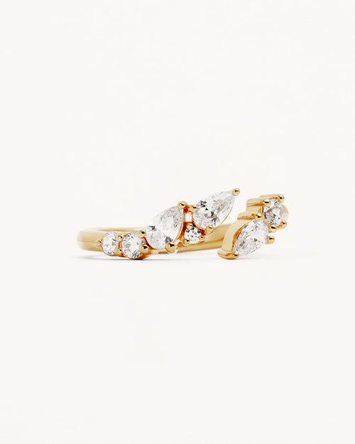 Yellow Gold Vermeil Ocean Whisper Ring